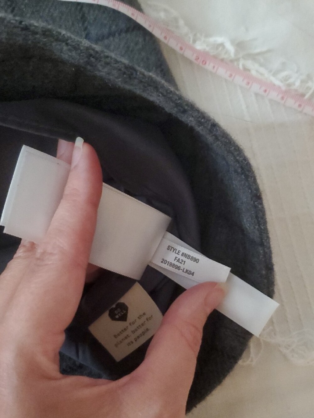 Madewell Wool Button-Front Mini Skirt In Windowpane - Picture 12 of 13